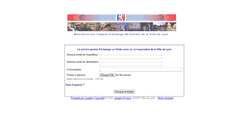 Desktop Screenshot of echange-fichier.mairie-lyon.fr